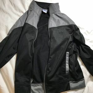 Gray And Black Jacket